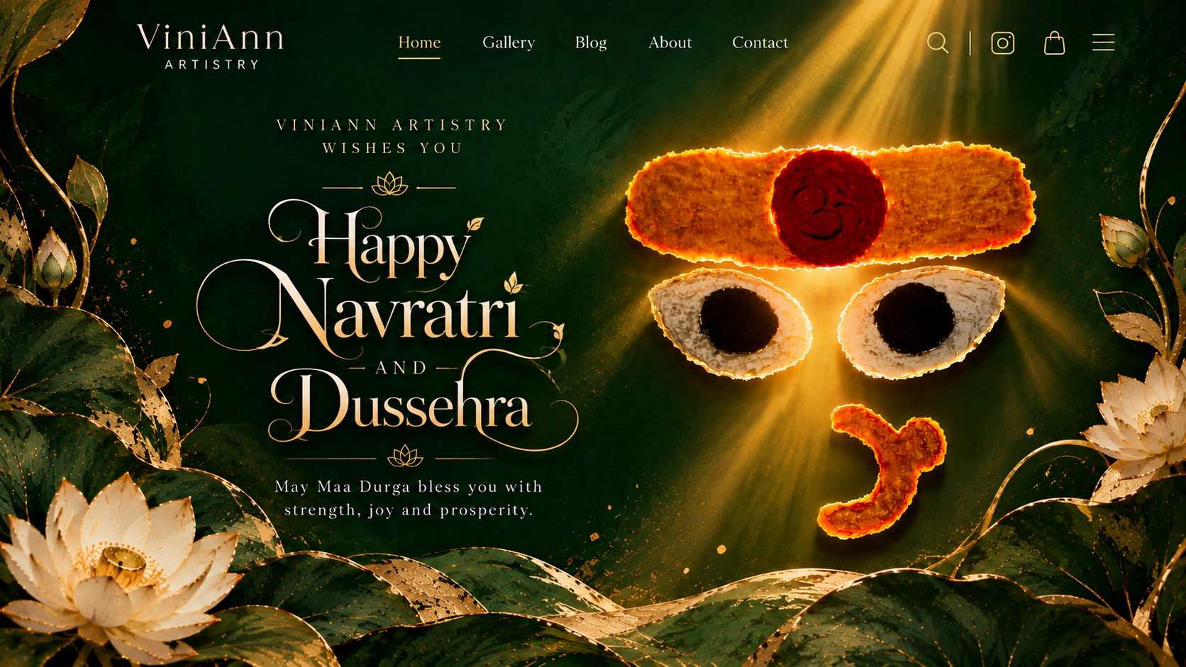 ViniAnn Artistry festive greeting